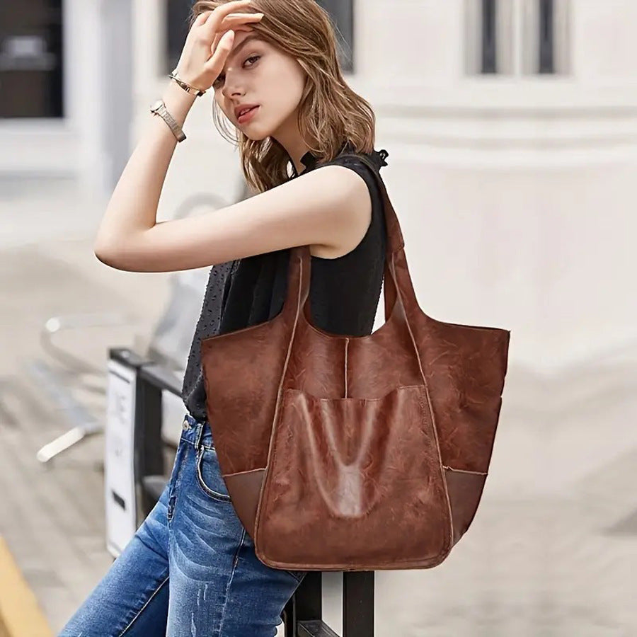 Women's Suede Boho Handbag