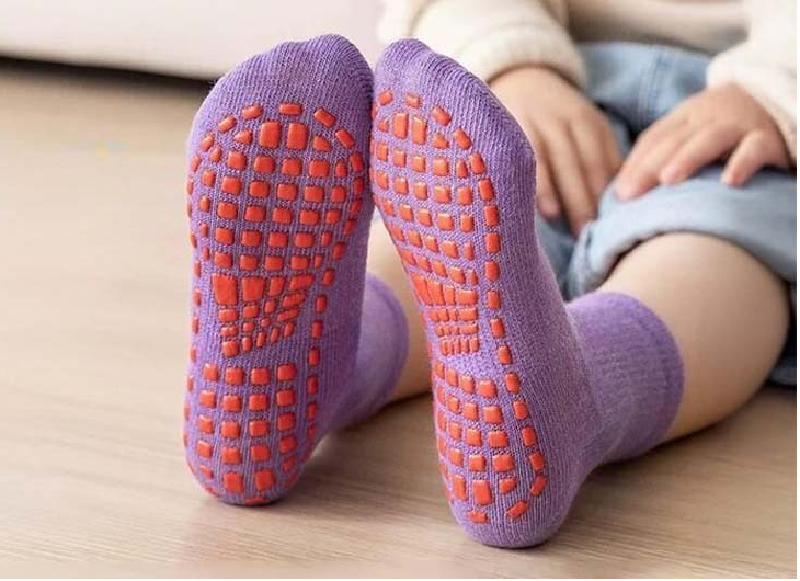 Womens Neon Non-Slip Ankle Socks