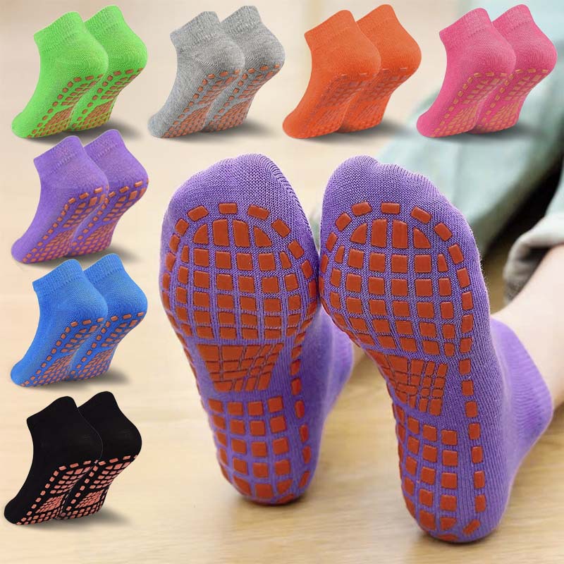 Womens Neon Non Slip Ankle Socks