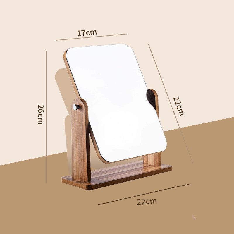 Wooden Boho Makeup Mirror boho