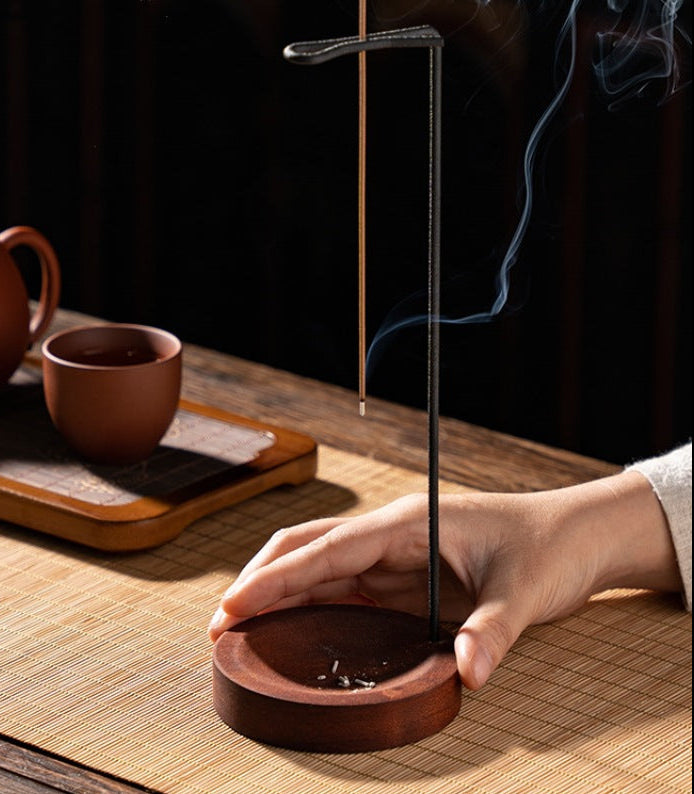 Wooden Upside Down Incense Burner