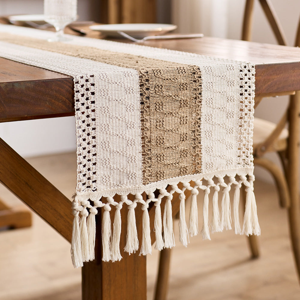 Woven Boho Table Runner
