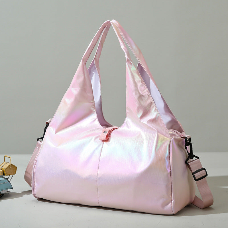 Large Pearlescent Yoga Bag for Women