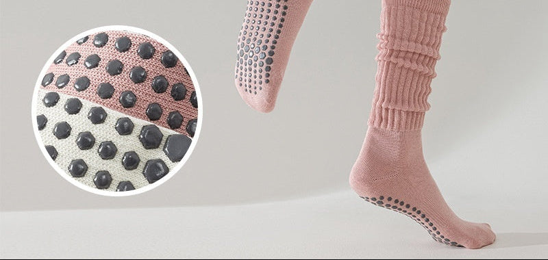 Knee High Yoga Grip Socks For Women