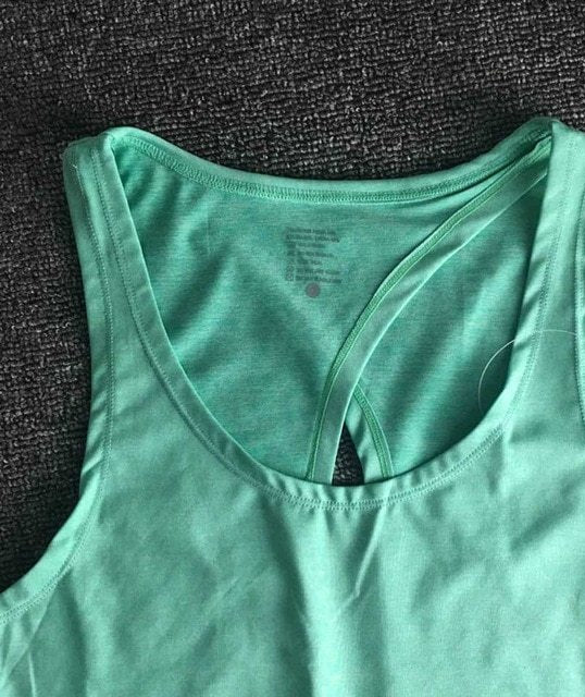 Sleeveless Yoga Top with an Open Back