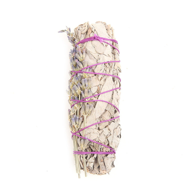 Colorful White Sage and Flower Smudge Sticks