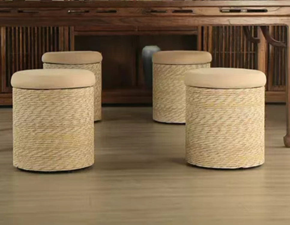 Bohemian Ottoman with Storage