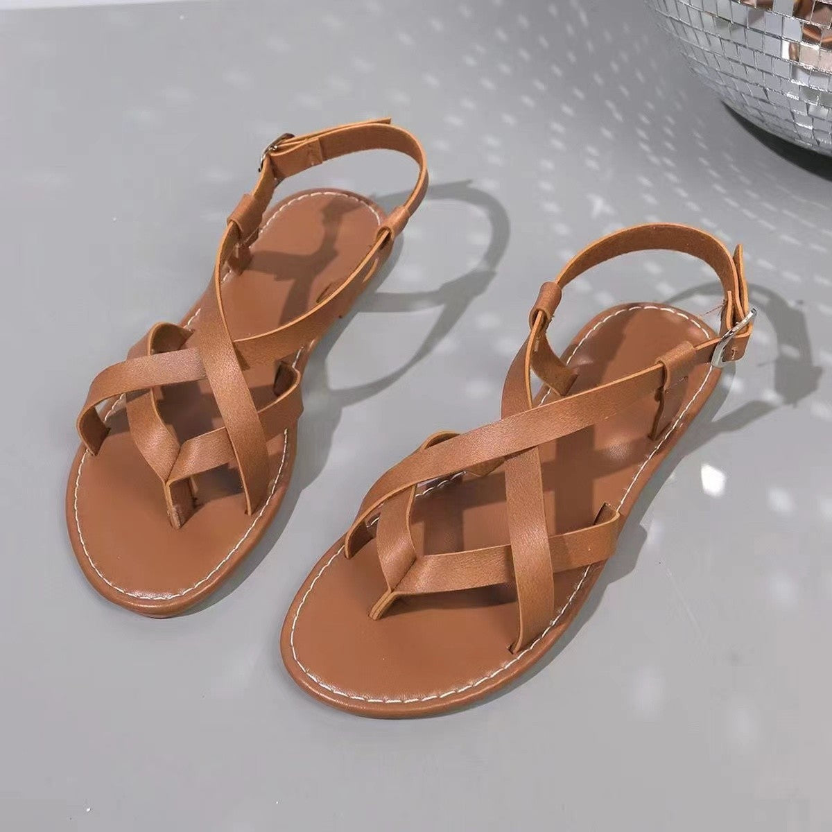 Casual Boho Flat Sandals for Women