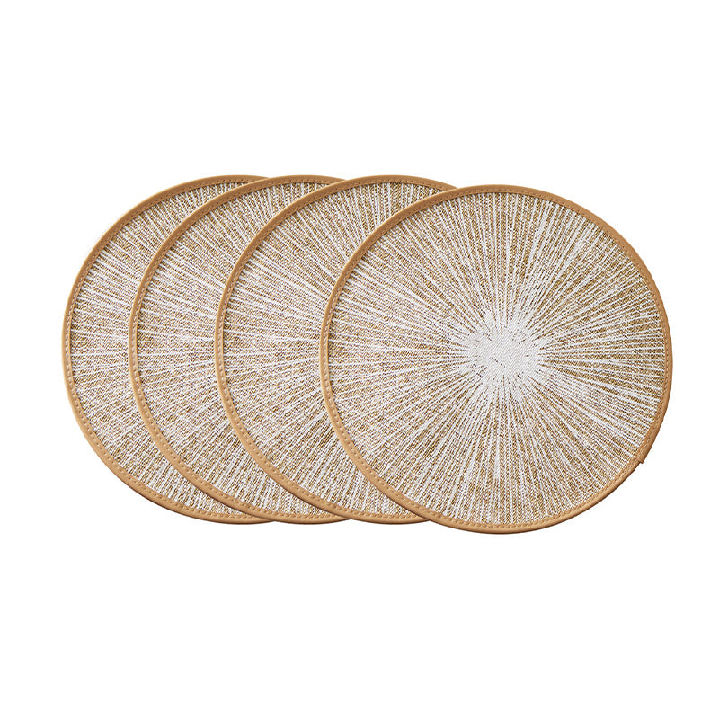 boho Patterned Jute Placemats