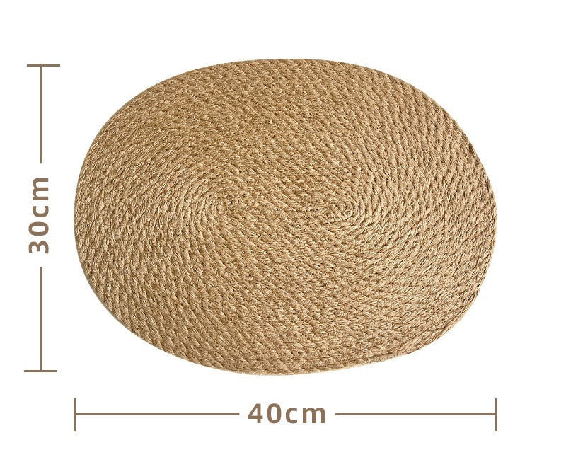 Straw Placemat Boho Style