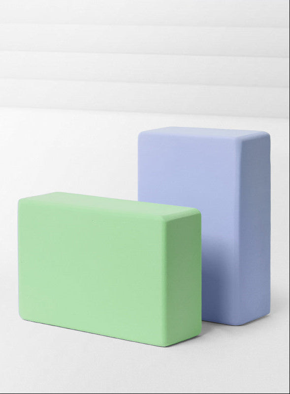 cheap Pastel Colored Yoga Block Set 2 Pcs