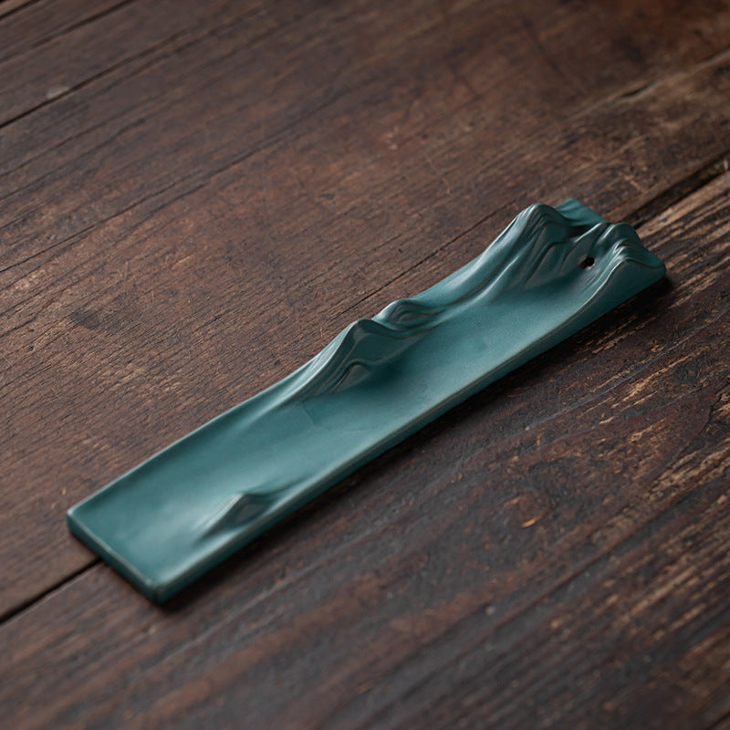 Ceramic Mountain Shaped Incense Burner