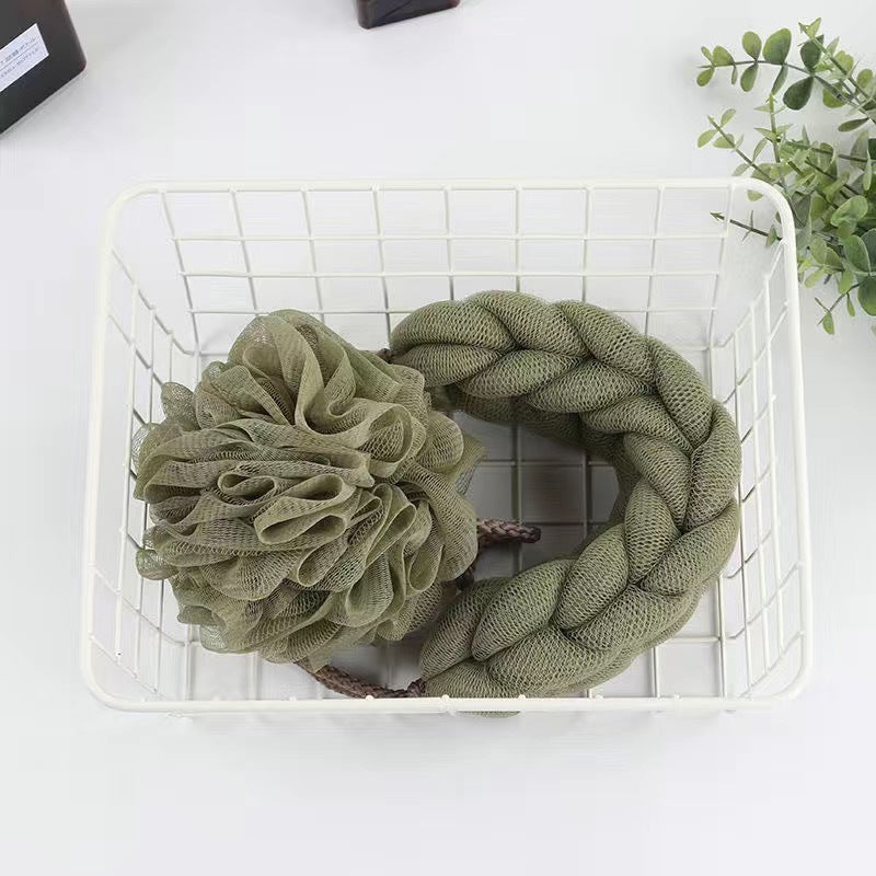 Foaming Bath Sponges Set