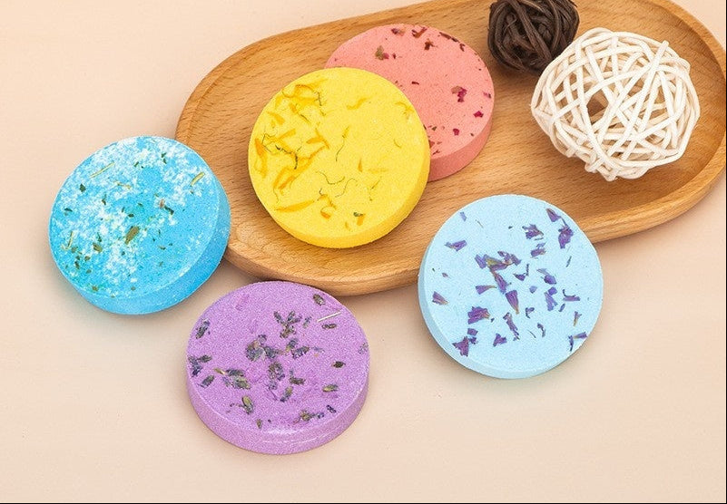 Aromatherapy Flower Shower Steamer with Bath Salts