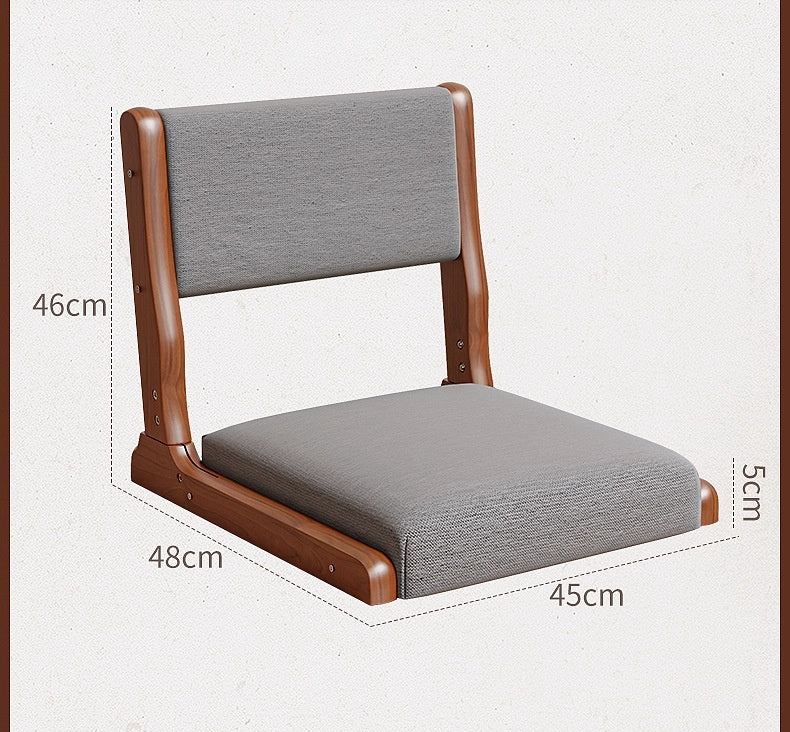 Wooden Floor Meditation Chair