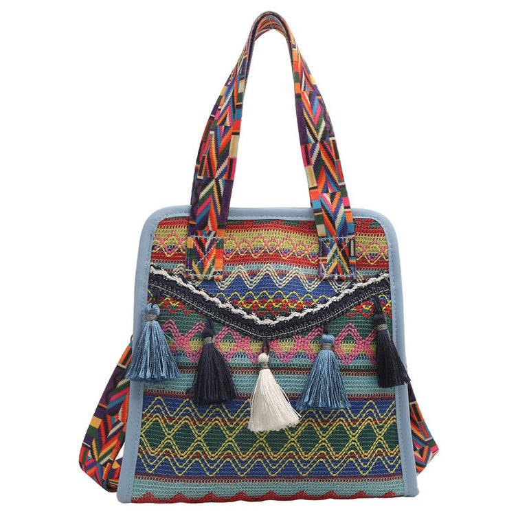 Colorful Pattern Cross Body Bag for Women