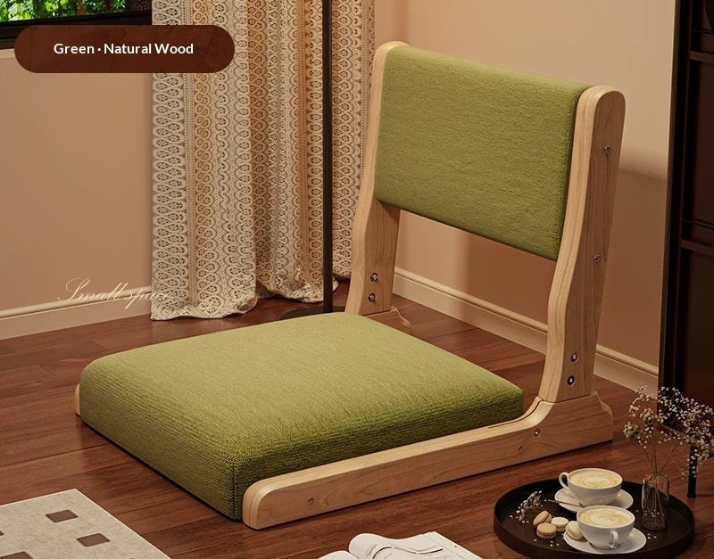 Wooden Floor Meditation Chair