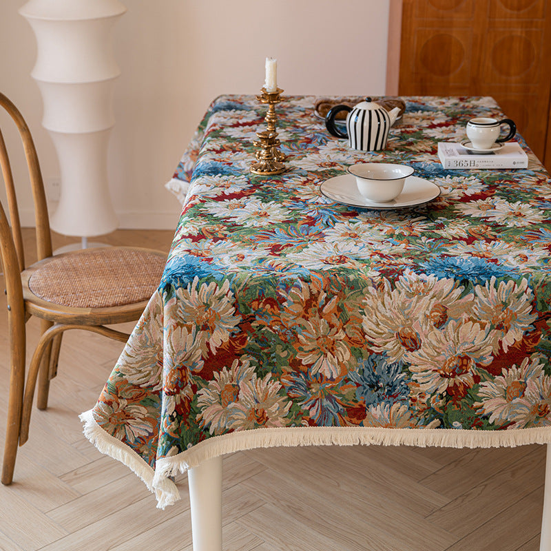 floral Flower Pattern Tablecloths