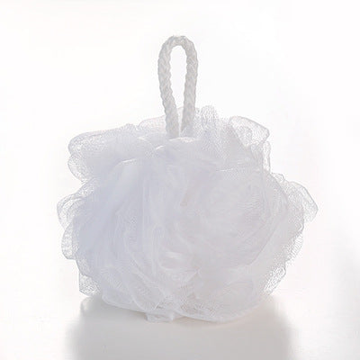 Simple Pastel Color Mesh Pouf Bath Sponges