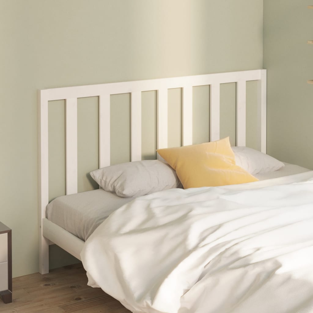 white Elegant Minimalist Headboard